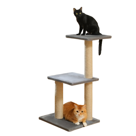Arbre à chat – avec hamac, perche amovible et griffoirs